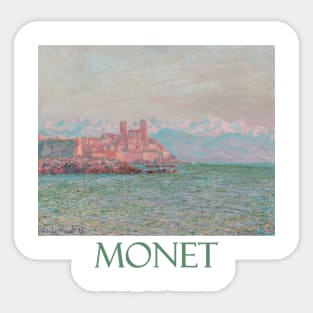 Antibes, Le Fort (1888) by Claude Monet Sticker